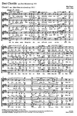 Reger: Drei Choräle