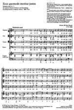 Haydn: Ecce quomodo moritur justus (MH 2786; dorisch) Product Image