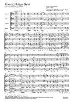 Hauptmann: Komm, Heilger Geist (Op.36 no. 1; F-Dur) Product Image