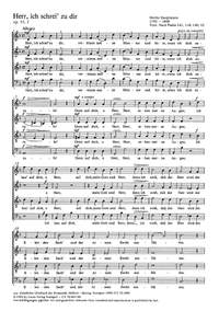Hauptmann: Herr, ich schrei' zu dir (Op.53 no. 3; dMoll)