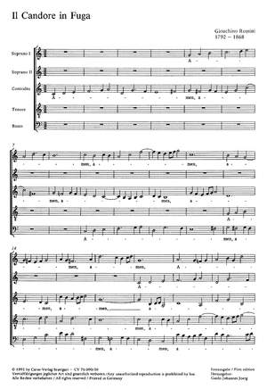 Rossini: Il candore in fuga (C-Dur)