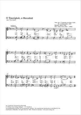 Liszt: O Traurigkeit, o Herzeleid (gMoll)