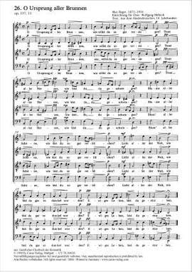 Reger: Klage vor Gottes Leiden (Op.137 no. 11; eMoll)