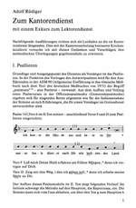 Zum Kantorendienst Product Image