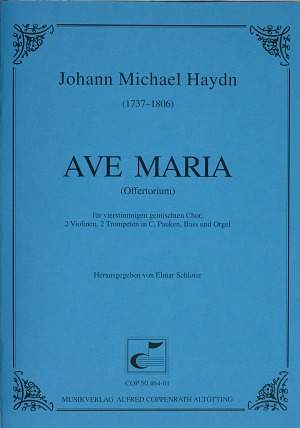 Haydn: Ave Maria (MH 382; E-Dur)