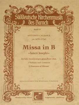 Caldara: Missa in B (BDur)