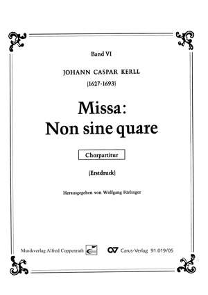 Missa: Non sine quare