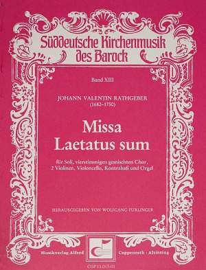 Rathgeber: Missa Laetatus sum (D-Dur)