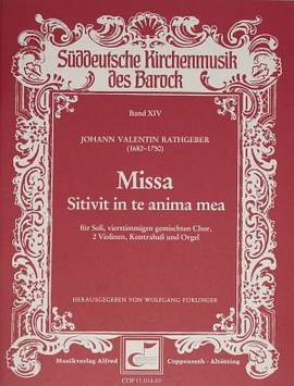 Rathgeber: Missa Sitivit in te anima mea (CDur)