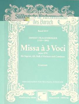 Frauenberger: Missa a 3 Voci