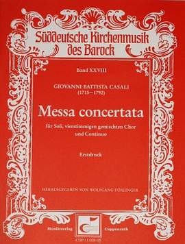 Casali: Messa concertata (GDur)
