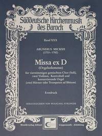 Micksh: Missa ex D (D-Dur)