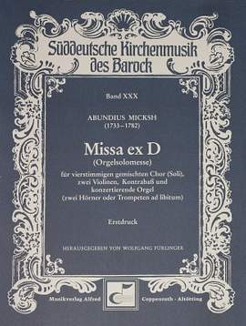 Micksh: Missa ex D (DDur)