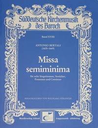 Bertali: Missa semiminima