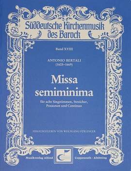 Bertali: Missa semiminima