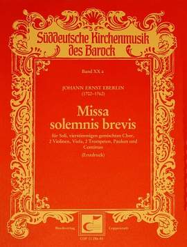 Eberlin: Missa solemnis brevis