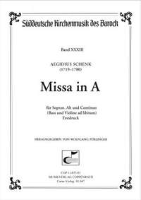 Schenk: Missa in A (ADur)