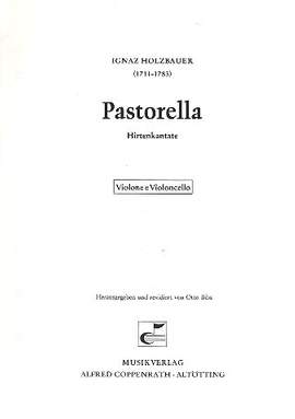 Holzbauer: Pastorella: continuo part