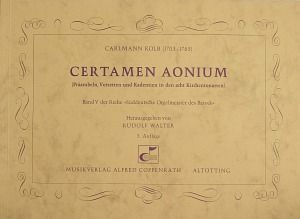 Kolb: Certamen aonium