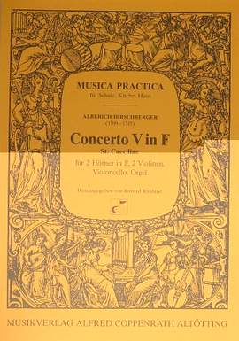 Hirschberger: Concerto V in F (FDur)
