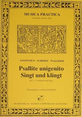 Walliser: Psallite unigenito
