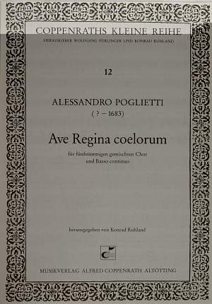 Poglietti: Ave Regina coelorum