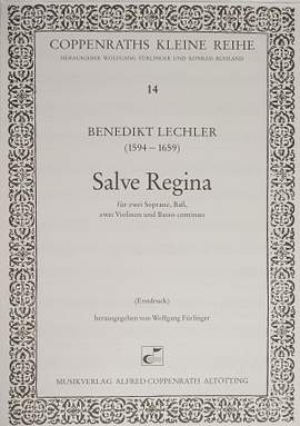 Lechler: Salve Regina (FDur)