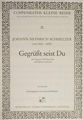 Schmelzer: Gegrüßet seist Du (GDur)