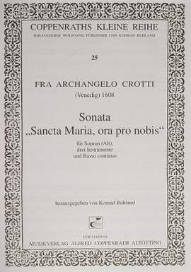 Crotti: Sonata