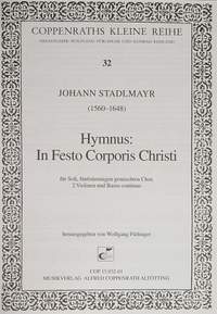 Stadlmayr: In Festo Corporis Christi