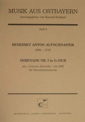 Aufschnaiter: Serenade Nr. I in GDur (GDur)