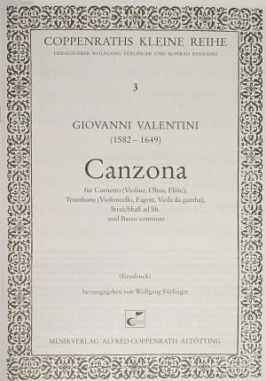 Valentini: Canzona