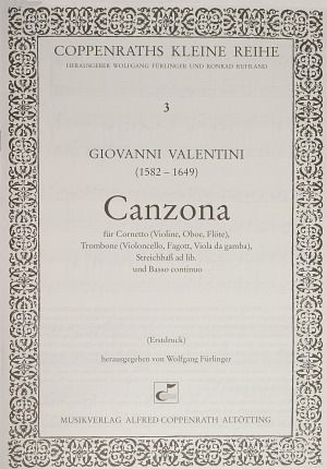 Valentini: Canzona
