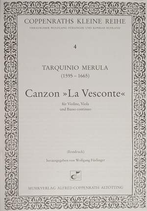 Merula: Canzon