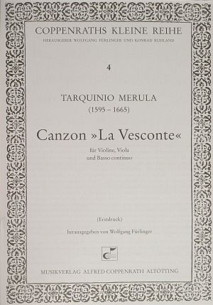 Merula: Canzon