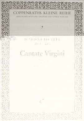 Lechler: Cantate Virgini (FDur)
