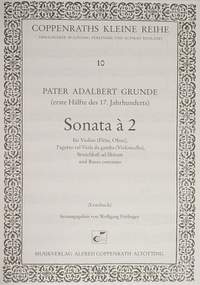 Grunde: Sonata a 2 (F-Dur)