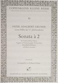 Grunde: Sonata a 2 (FDur)