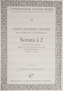 Grunde: Sonata a 2 (FDur)