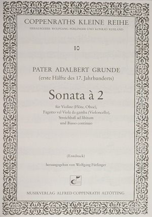 Grunde: Sonata a 2 (FDur)