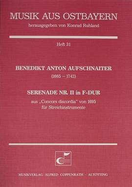 Aufschnaiter: Serenade Nr. II in FDur (FDur)