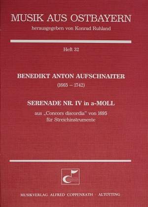 Aufschnaiter: Serenade Nr. IV in a-Moll (a-Moll)