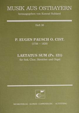 Pausch: Laetatus sum (ADur)