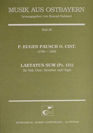 Pausch: Laetatus sum (ADur)