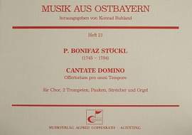 Stöckl: Cantate Domino (CDur)
