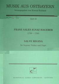 Hagerer: Salve Regina (BDur)
