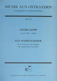 Kopp: Elf Marienlieder