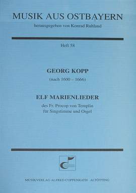Kopp: Elf Marienlieder