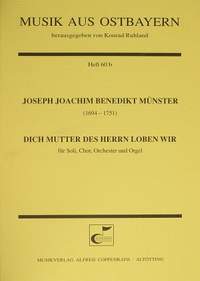 Münster: Dich Mutter des Herrn loben wir (CDur)
