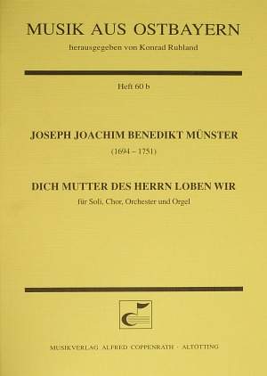 Münster: Dich Mutter des Herrn loben wir (CDur)